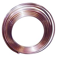Streamline REF-3/8 Copper Tubing, 50 ft L, Soft, Coil 