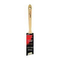 Linzer WC 2140-1.5 Paint Brush, 1-1/2 in W, 2-1/2 in L Bristle, Polyester Bristle, Sash Handle 