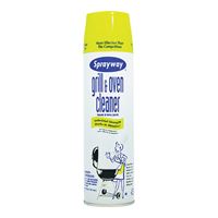 Sprayway SW824RETAIL Grill and Oven Cleaner, Liquid, Colorless, 20 oz Aerosol Can 