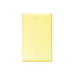 Eaton Cooper Wiring 2129 2129V-BOX Wallplate, 4-1/2 in L, 2-3/4 in W, 0.08 in Thick, 1 -Gang, Thermoset, Ivory, Pack of 25 