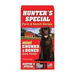 Hunters Special 10183 Dog Food, All Breed, Beef/Chicken Flavor, 40 lb Bag 