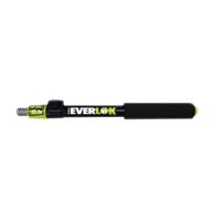 Linzer Pro Everlock RPE112 Extension Pole, 1 to 2 ft L, Aluminum, Foam-Padded Handle, Pack of 6 