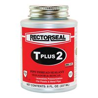 Rectorseal T Plus 2 Series 23551 Thread Sealant, 0.5 pt, Can, Paste, White 