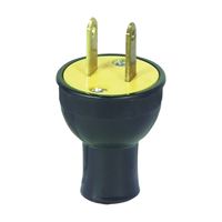 Eaton Wiring Devices 3123BK-BOX Electrical Plug, 2 -Pole, 15 A, 125 V, NEMA: NEMA 1-15, Black, Pack of 25 