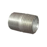 Halex 64311 Conduit Nipple, 1/2 x 1-1/2 in Threaded, Steel 