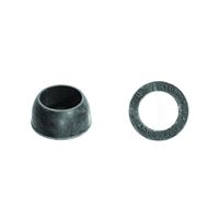 Danco 36598B Faucet Washer, 13/32 in ID x 5/8 in OD Dia, 5/16 in Thick, Rubber, For: 7/16 in OD Tube, 1/2 in IPS Nuts, Pack of 5 