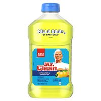 Mr Clean 77131 Cleaner, 45 oz, Bottle, Liquid, Summer Citrus, Yellow, Pack of 6 