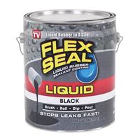 Flex Seal US855BLK01-2 Rubberized Coating, Black, 1 gal, Can 