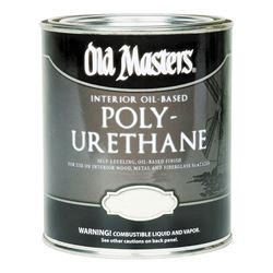 Old Masters 49416 Polyurethane, Gloss, Liquid, Clear, 0.5 pt, Can 