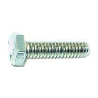 Midwest Fastener 00254 Cap Screw, 1/4-20 in Thread, 1 in L, Coarse Thread, Hex Drive, Zinc, Zinc, 100 PK 