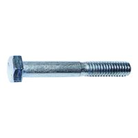 Midwest Fastener 00258 Cap Screw, 1/4-20 in Thread, 2 in L, Coarse Thread, Hex Drive, Zinc, Zinc, 100 PK 