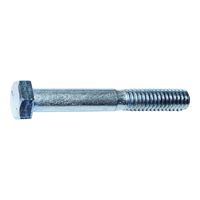 Midwest Fastener 00260 Cap Screw, 1/4-20 in Thread, 2-1/2 in L, Coarse Thread, Hex Drive, Zinc, Zinc, 100 PK 
