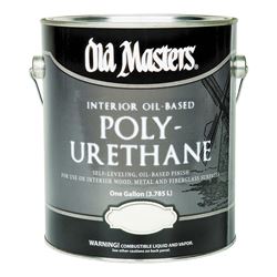 Old Masters 49601 Polyurethane, Satin, Liquid, Clear, 1 gal, Can, Pack of 2 
