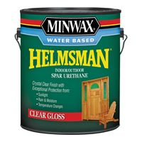 Minwax Helmsman 710500000 Spar Varnish, Gloss, Crystal Clear, Liquid, 1 gal, Can, Pack of 2 