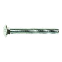 Midwest Fastener 01084 Carriage Bolt, 5/16-18 in Thread, NC Thread, 4-1/2 in OAL, Zinc, 2 Grade 