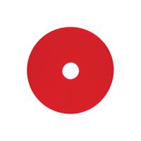 North American Paper 422114 Light Buffing Pad, Red, Pack of 5 