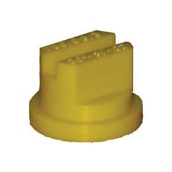Valley Industries 90.080.002-CSK 80 Mesh Fan Tip, Compression, Nylon, Yellow, For: Agricultural Sprayer 