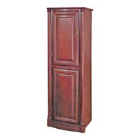 Foremost WIS1754 Floor Cabinet, 2-Door, 2-Shelf, 4-Drawer, Wood, Deep Cherry 