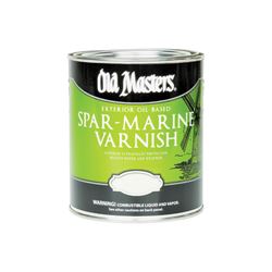 Old Masters 92401 Spar Marine Varnish, Gloss, Liquid, 1 gal, Pail, Pack of 2 