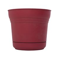 Bloem SP1412 Planter, 14-1/2 in H, 12.8 in W, Plastic, Union Red 