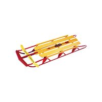 Paricon 1060 Flyer Snow Sled, Flexible, 5-Years Old, Steel, Red, Pack of 2 