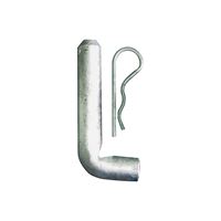 Multinautic 13300 Series 13313 Spare Pin, 3/4 in, Steel, For: #10007, #13303 or to Attach #13309, #13310 Dock Hinges 