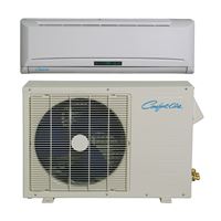 Comfort-Aire SMH12SC-0-25-KIT Mini-Split Air Conditioner, 115 V, 12,000 Btu Cooling, 11.5 EER, Remote Control 