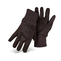 Boss 403J Work Gloves, XL, Knit Wrist Cuff, Brown 