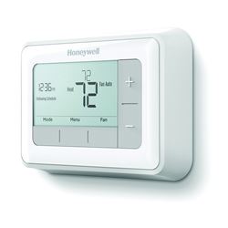 Honeywell RTH7560E1001/E Programmable Thermostat, Backlit Display, White 