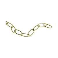 Landscapers Select GB0013L Plant Extender Chain, 36 in L, Steel, Brass, Ceiling Mount Mounting 