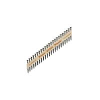 Paslode Positive Placement 650027 Connector Nail, 2-1/2 in L, Steel, Brite, 2500/CT 