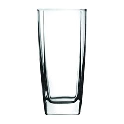 Anchor Hocking 80780L13 Rio Tumbler, 16 oz Capacity, Glass, Clear, Dishwasher Safe: Yes, Pack of 4 