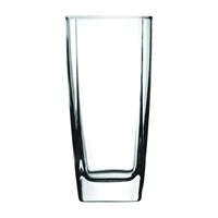 Anchor Hocking 80780L13 Rio Tumbler, 16 oz Capacity, Glass, Clear, Dishwasher Safe: Yes, Pack of 4 