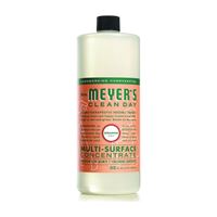 Mrs. Meyers Clean Day 13440 Cleaner Concentrate, 32 oz Bottle, Liquid, Geranium 