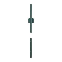 Jackson Wire 14025945 U-Post, 4 ft H, Steel, Green, Plain, Pack of 10 