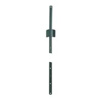 Jackson Wire 14026045 U-Post, 5 ft H, Steel, Green, Plain, Pack of 10 