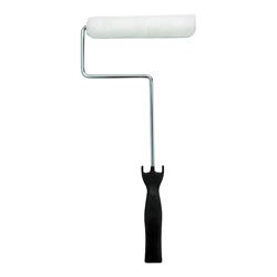 Whizz 48246 Mini Roller, 1/2 in Nap, Woven Fabric Roller, Plastic Handle, Whizz Roller System Mini Roller Handle 