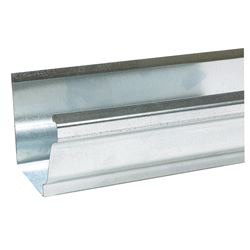 Amerimax 2800700120 Rain Gutter, 10 ft L, 5 in W, 30 Thick Material, Galvanized Steel, Pack of 10 