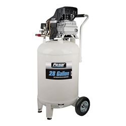 Pulsar PCE6280 Portable Air Compressor, Tool Only, 28 gal Tank, 5 hp, 120 V, 125 psi Pressure, 1-Stage, 6.4 cfm Air 