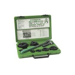 Greenlee Textron 7238SB Knockout Kit, Specifications: 1/2 to 2 in 