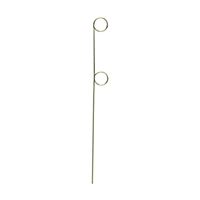 Hy-Ko 40640 Sign Stake, Pigtail, Metal, For: Up to 15 x 19 in Sign, Pack of 12 