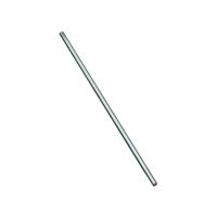 Stanley Hardware N179-424 Threaded Rod, 5/16-18 Thread, 24 in L, A Grade, Steel, Zinc, UNC Thread 