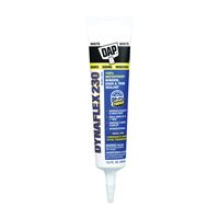 DAP 18860 Premium Sealant, Clear, 1 day Curing, 40 to 100 deg F, 5.5 oz Squeeze Tube 