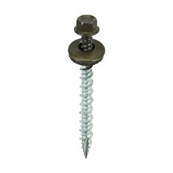 Acorn International SW-MW2BS250 Screw, #9 Thread, High-Low, Twin Lead Thread, Hex Drive, Self-Tapping, Type 17 Point, 250/BAG 