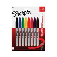 Sharpie 30217 Permanent Marker, Fine Lead/Tip, Assorted Lead/Tip 