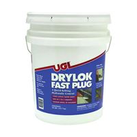 Drylok Fast Plug Series 00930 Hydraulic Cement, Gray, Powder, 50 lb 
