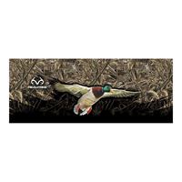 Realtree RT-TG-DK-MX5 Decal, Duck Tailgate Graphic, White Legend, Vinyl Adhesive, Pack of 2 