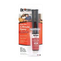 Devcon 20445 Epoxy Adhesive, Amber, Liquid, 0.47 oz, Syringe, Pack of 6 