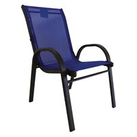 Seasonal Trends 50483 Kids Stack Chair, 2 to 6 years, Bright Blue, 23.03 in OAH 