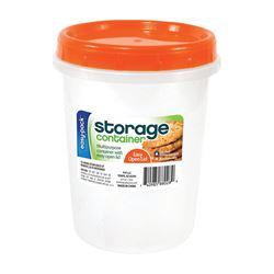 Easy Pack 8028 Storage Container, 1.6 L Capacity, Plastic, Pack of 6 